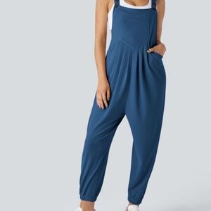 Black Halara jumpsuit overall joggers